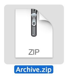 zip archive icon